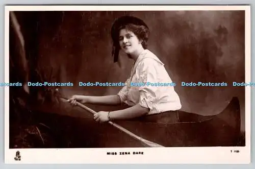 R747849 Mis Zena Dare Celebrities of the Stage Tuck RP