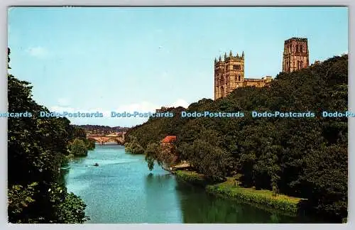 R745363 River Wear and Durham Cathedral Sanderson and Dixon Ltd Plastichrome W S