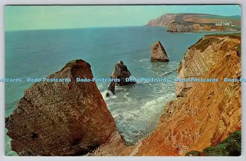 R745394 I W Freshwater Bay Mermaid Rock W J Nigh and Sons Ltd Jarrold and Sons L