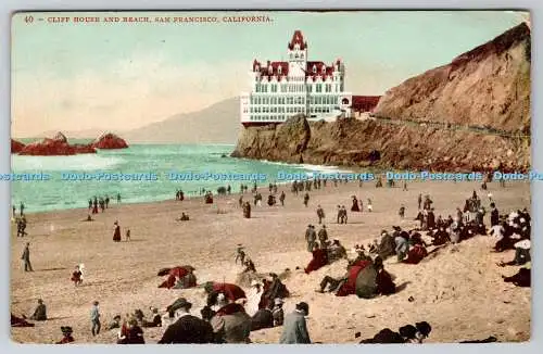 R747975 California Cliff House and Beach San Francisco Edward H Mitchell 1907