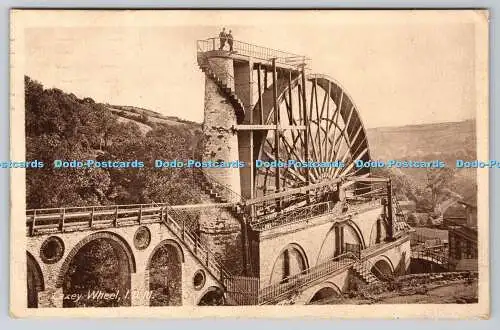 R747985 I O M Laxey Wheel Tuck Art Phototype Series II The Isle of Man Times