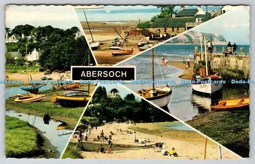 R745480 Abersoch The Harbour and the Beach Baforth and Co Ltd Farbglanz Ansicht S