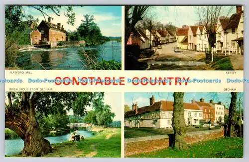 R745491 Constable Country Flatford Mill Kersey Dedham F W Pawsey and Sons Multi