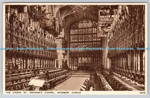 R749008 Windsor Castle St George Chapel The Choir J Salmon Ltd