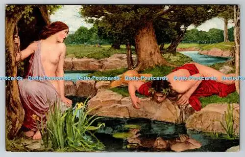 R749017 Walker Art Gallery Echo and Narcissus Photochrom Co Ltd berühmtes Bild S