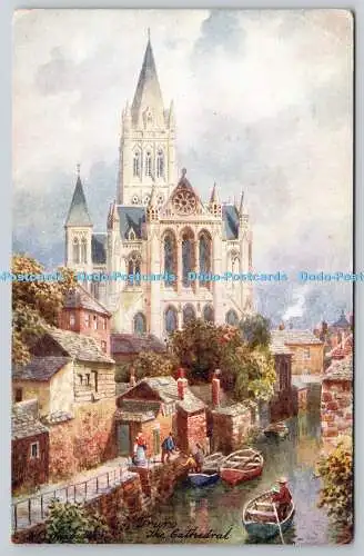 R745505 Truro Die Kathedrale Raphael Tuck und Söhne Oilette Postkarte 7463 H B Wimb