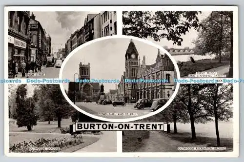 R749116 Burton on Trent Town Hall and St Pauls High Street Outwoods Recreation G