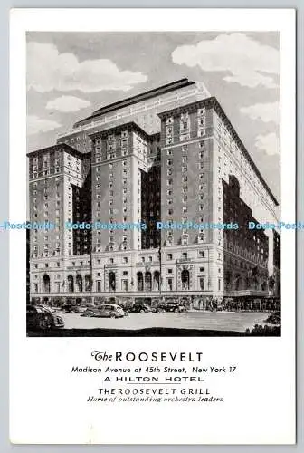 R745625 New York The Roosevelt A Hilton Hotel Lumitone Fotodruck