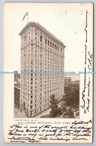 R745656 New York Empire Building Souvenir Post Card Co