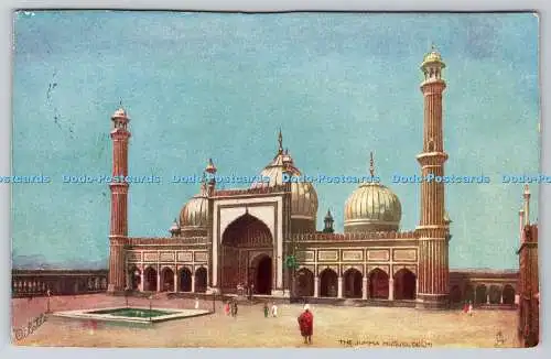 R749184 Delhi The Jumma Musjid Raphael Tuck and Sons Oilette