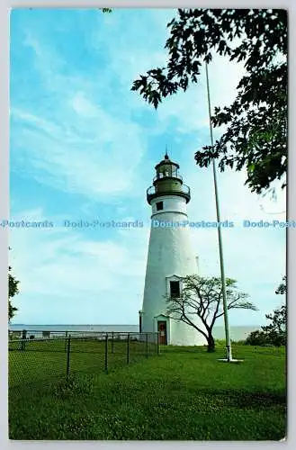 R745690 Auf der Halbinsel Marblehead im Lake Erie steht Marblehead Leuchtturm gebaut