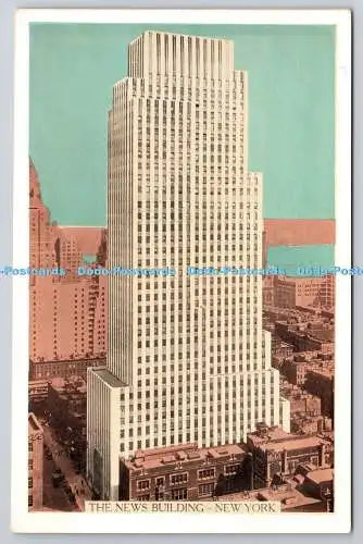 R745719 New York The News Building Lumitone Photoprint