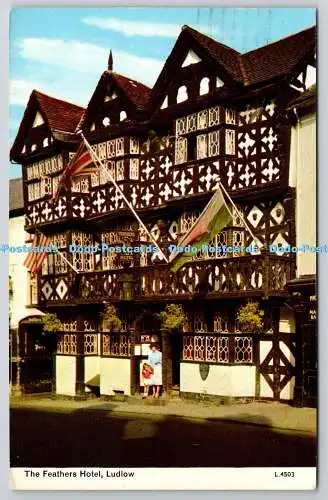 R745726 Ludlow The Feathers Hotel E T W Dennis and Sons Ltd Photocolour 1968