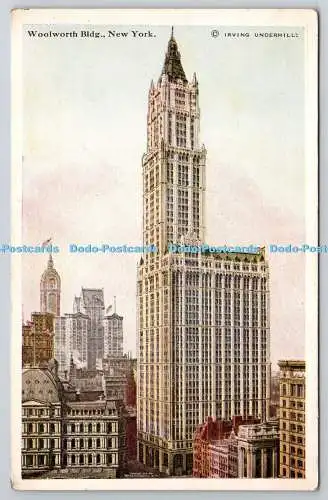 R745734 New York Woolworth Bldg Irving Underhill