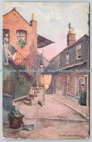 R745771 Hamstead Cornick Yard Raphael Tuck and Sons Oilette Serie II Postkarte N