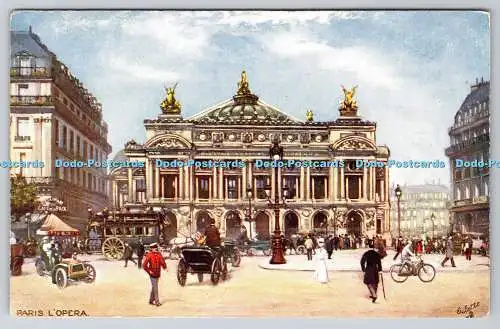 R749375 Paris L Opera Raphael Tuck and Sons Oilette Serie 934 Nr 20