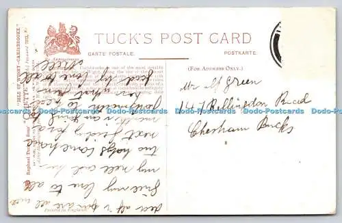 R745866 I o W Carisbrooke Raphael Tuck and Sons Oilette Postkarte 7573 H B Wimbus