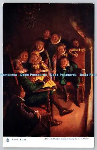 R745880 Märchen Raphael Tuck und Söhne Oilette Postkarte 1540 Ein Forsttier
