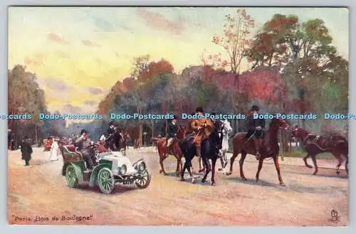 R749437 Paris Bois de Boulogne Raphael Tuck and Sons Oilette Postkarte 7190