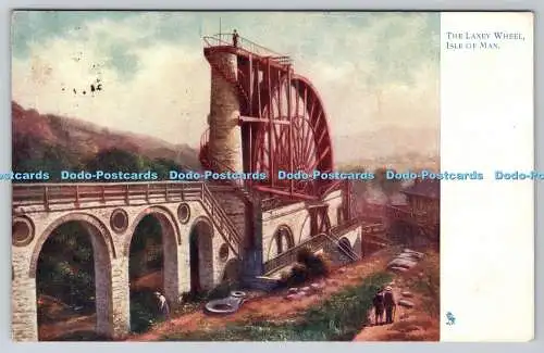 R749454 Isle of Man The Laxey Wheel Raphael Tuck and Sons View Serie 781