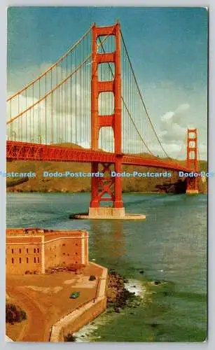 R745959 San Francisco Golden Gate Bridge San Francisco Gray Line Williams Lithog