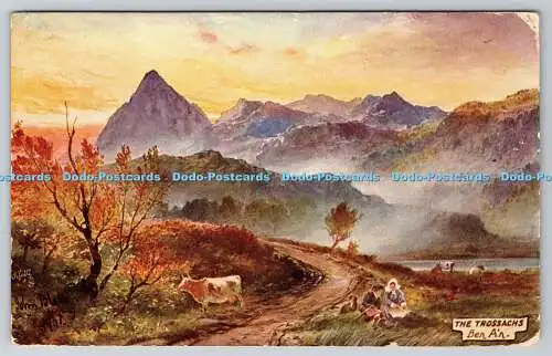 R749471 Ben An The Trossachs Raphael Tuck and Sons Oilette Postkarte 7707 1907