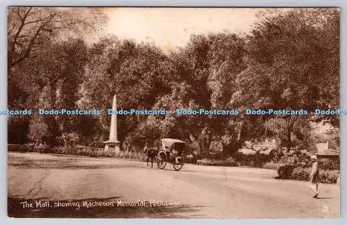 R749478 Peshawar The Mall zeigt Mackeson Memorial Raphael Tuck and Sons Behari