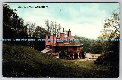 R749482 Lowestoft Spatzennest Raphael Tuck and Sons Excelsior Postkarte Nr. 951