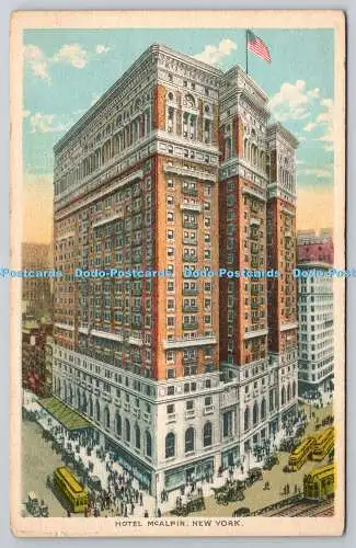 R745973 New York Hotel McAlpin Postkarte