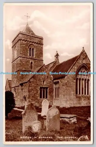 R745983 Weston n Gordano The Church Raphael Tuck and Sons RP