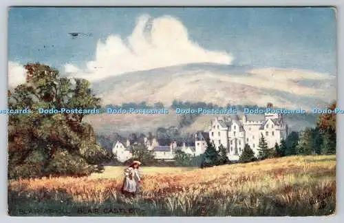 R749495 Blair Atholl Blair Castle Raphael Tuck and Sons Oilette Postkarte 7005 19