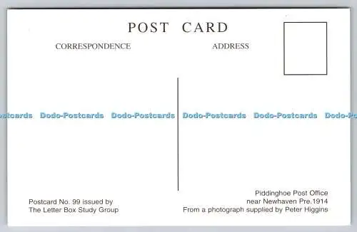 R745993 Piddhoe Post Office near Newhaven Pre 1914 Letter Box Study Group No