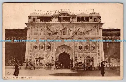 R748011 Patiala Fort Front View Tuck British Empire Ausstellung Patiala State Cou