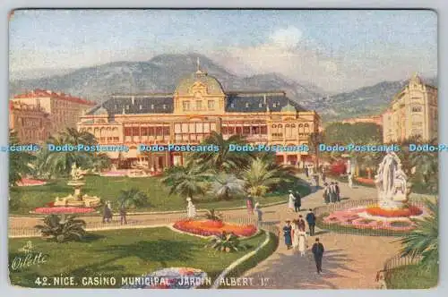 R748012 Nice Casino Municipal Jardin Albert 1er Tuck Oilette