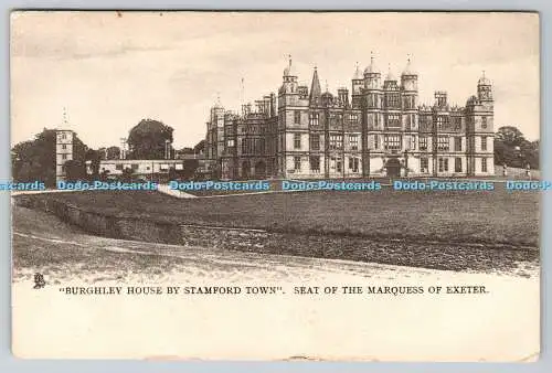 R748021 Burghley House von Stamford Town Sitz des Marquess of Exeter Tuck View