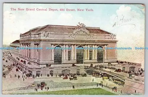 R748036 New York The New Grand Central Depot 42nd Street Success Post Card