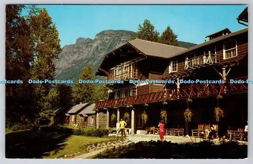 R748324 Lake McDonald Hotel Great Northern Railway Mirro Krome H S Crocker Bob a