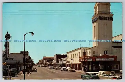 R748334 Merced California Street Scene Schroeder News Mirro Krome H S Crocker Ho