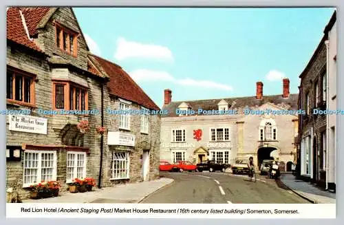 R748352 Somerton Somerset Red Lion Hotel Somerton Zeitungsagentur E T W Dennis Scarbo