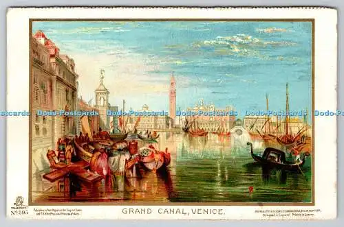 R748430 Venedig Canal Grande Tuck Kalender Serie Nr 595