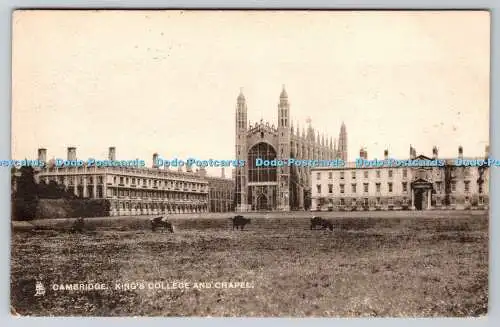 R748489 Cambridge King College and Chapel Tuck Town and City Serie 2139 1905