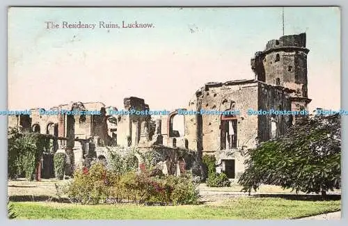 R748511 Lucknow The Residency Ruins PM Liverpool 1910