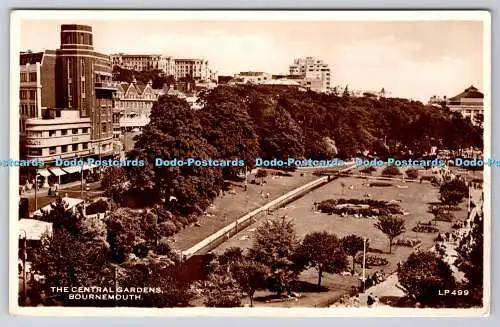 R748533 Bournemouth The Central Gardens Lansdowne Production London 1953 RP