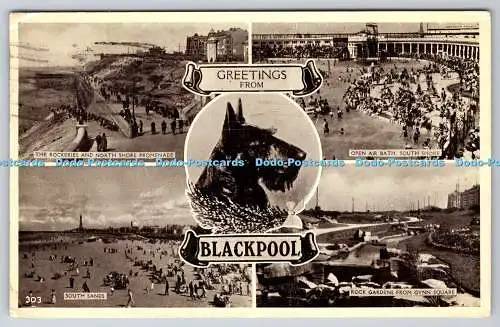 R748535 Greetings From Blackpool South Sands 1948 Multi View