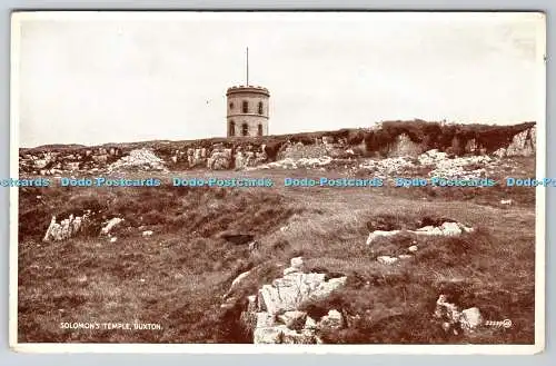 R748558 Buxton Solomon Temple Postkarte