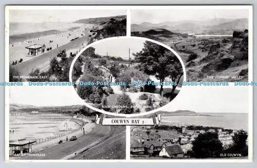 R748573 Colwyn Bay The Promenade East J Salmon Sevenoaks Eng 1960 Multi View