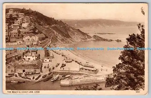 R748582 Looe The Beach and Coast Line