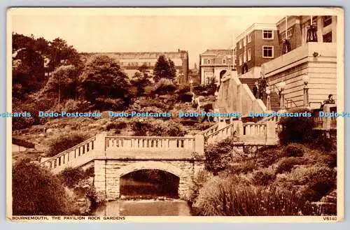 R748585 Bournemouth The Pavilion Rock Gardens Photochrom Graphic Studios Tunbrid