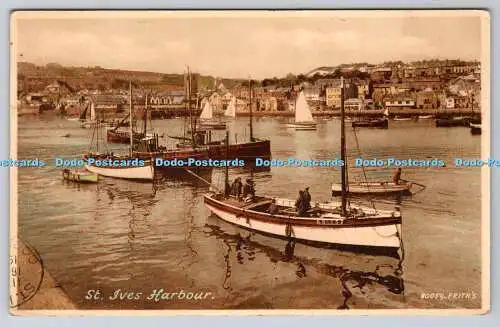 R748588 St Ives Harbour F Frith Reigate PM Hayle Cornwall 1943