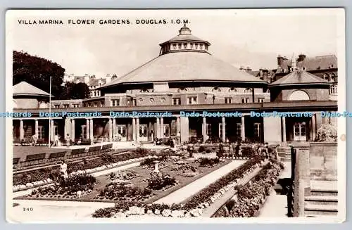 R748601 I O M Douglas Villa Marina Flower Gardens 1953